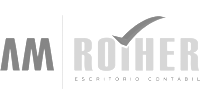 AM Rother logo preto e branco