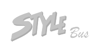 Style Bus logo preto e branco