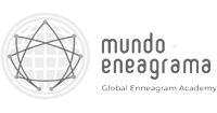 Mundo Eneagrama logo preto e branco