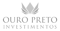 Ouro Preto Investimentos logo preto e branco